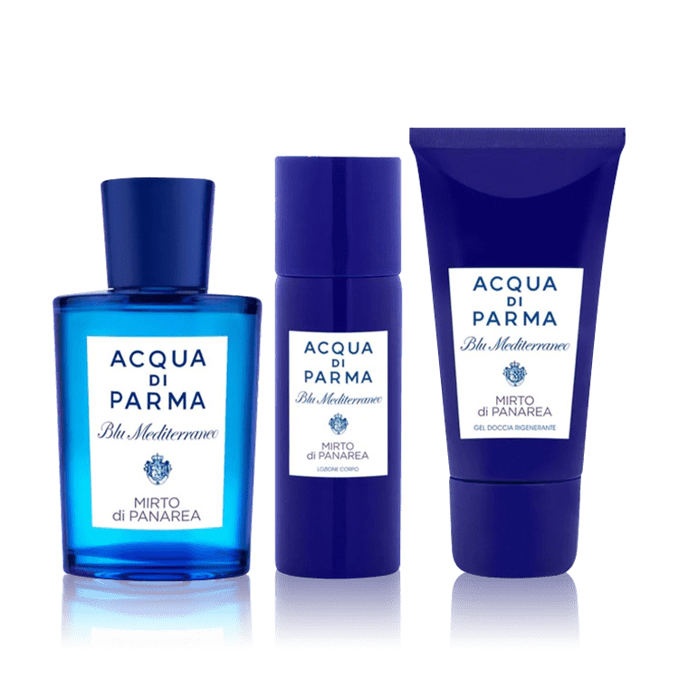 Blu Mediterraneo Mirto Di Panarea U Set Edt 75ml B L 50ml Regenerating S G