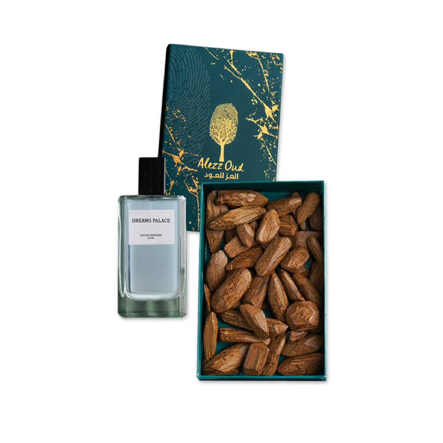 العز للعود دندن وغن مجموعة هدايا - (أو دو برفيوم 100 مل + بخور 100 جرام)