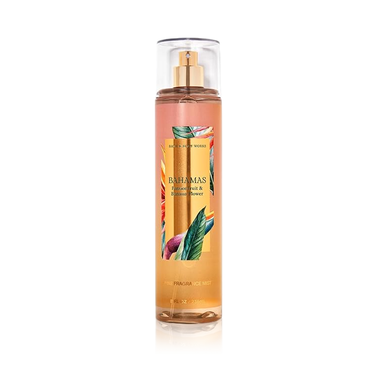 باث أند بودي وركس باهاماس باشون فروت آند بانانا فلاور معطر للجسم - 236 مل