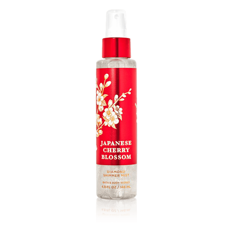 باث أند بودي ووركس جبانيز شيري بلوسوم دايموند معطر ملمع للجسم