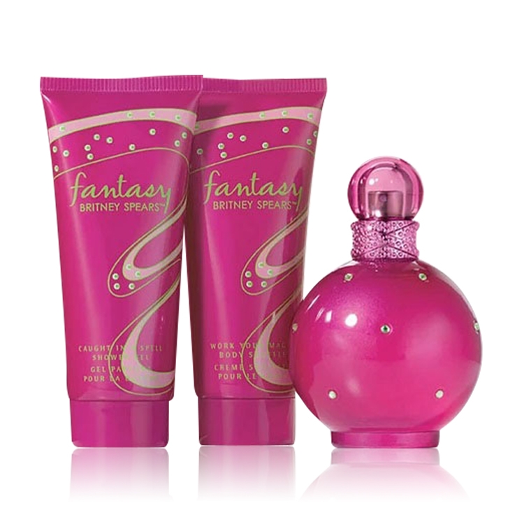 Fantasy W Set Edp 100 Ml Body Souffle 100 Ml Bath Shower Gel