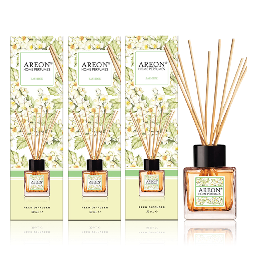 Areon Pack Of 3 Areon Home Perfumes 50 Ml Garden Jasmine