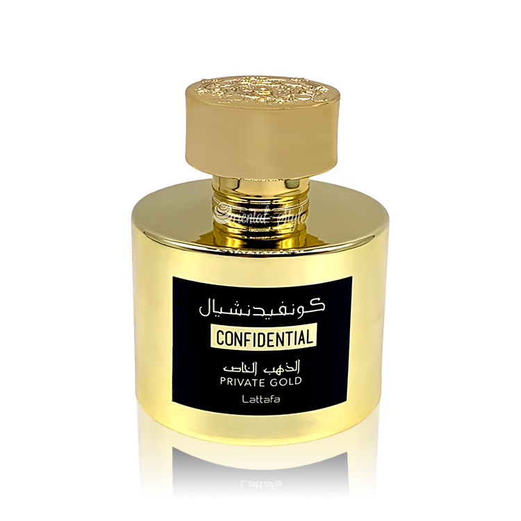 Lataffa Confidential Private Gold For Unisex By Lattafa