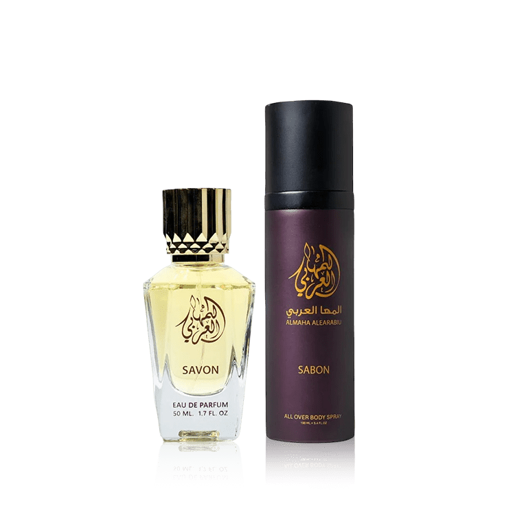 Almaha Perfume 2 Pcs Savon Edp 50ml Sabon All Over