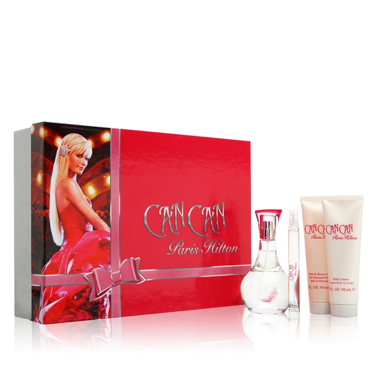 Can Can W Edp 90ml Shower Gel 90ml Edp 10 Ml Body Lotion 75 Ml Gift Set 4 Piece C