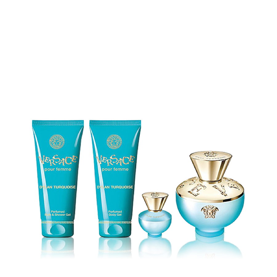 Pour Femme Dylan Turquoise W Set Edt 100 Ml Edt 5ml Prfm Bg 100ml Prfm Bath Sg