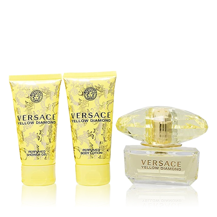 Yellow Diamond W Set Edt 50 Ml Prfm Body Lotion 50 Ml Prfm Showergel