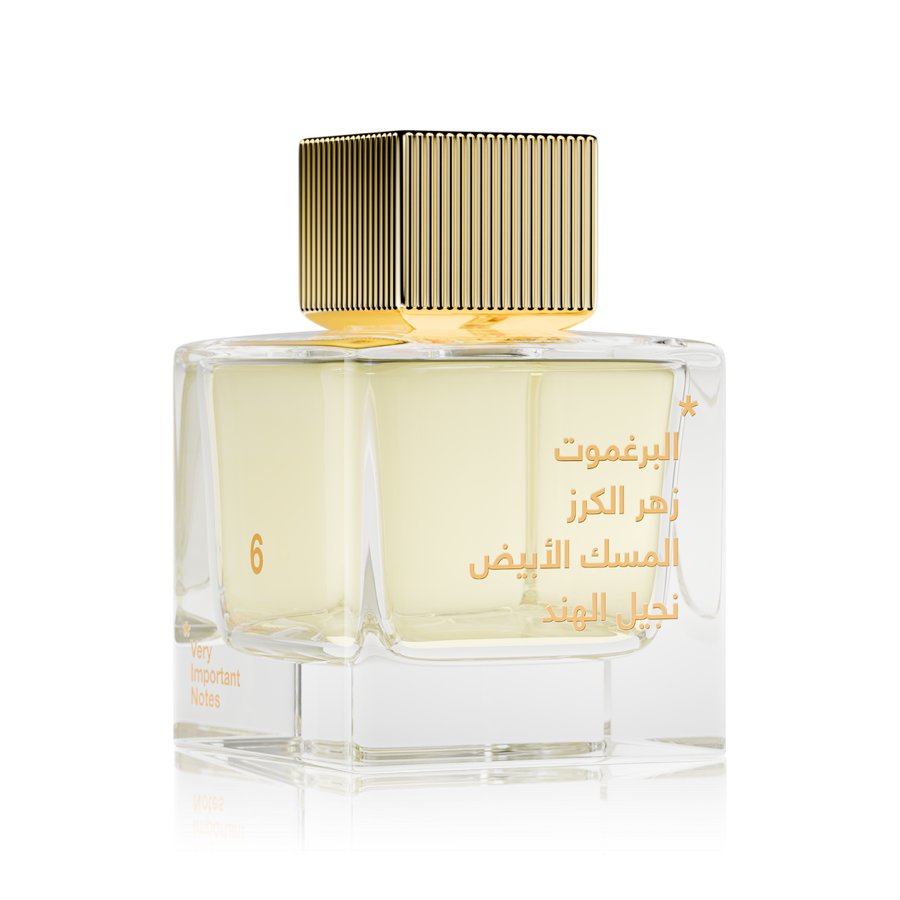 No 6 Parfum Bergamot Cherry Blossom White Musk Vetiver 100 Ml 100 Ml Ar Gold Cap